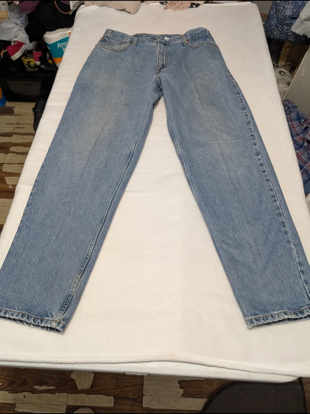 Levi's 560  Light Blue Men's Straight Jeans 36/34